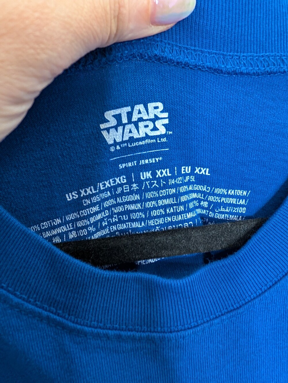 Star Wars D23 2022 Vintage Action Figures Spirit Jersey XXL Disney - Picture 3 of 6